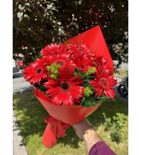 Kırmızı Cerbera Buketi