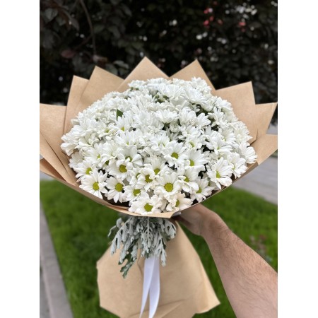 Mega Beyaz Papatya Buketi