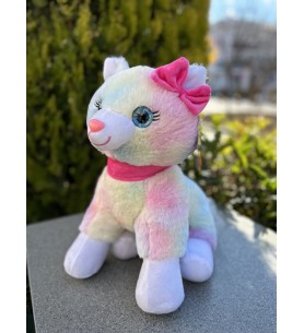 Peluş Renkli Kedi